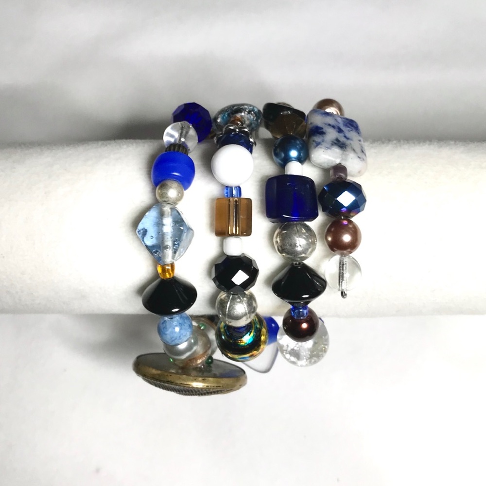 Handmade Bracelet with Vintage and Modern Elements (NB50-4H) - Picture 5 of 8